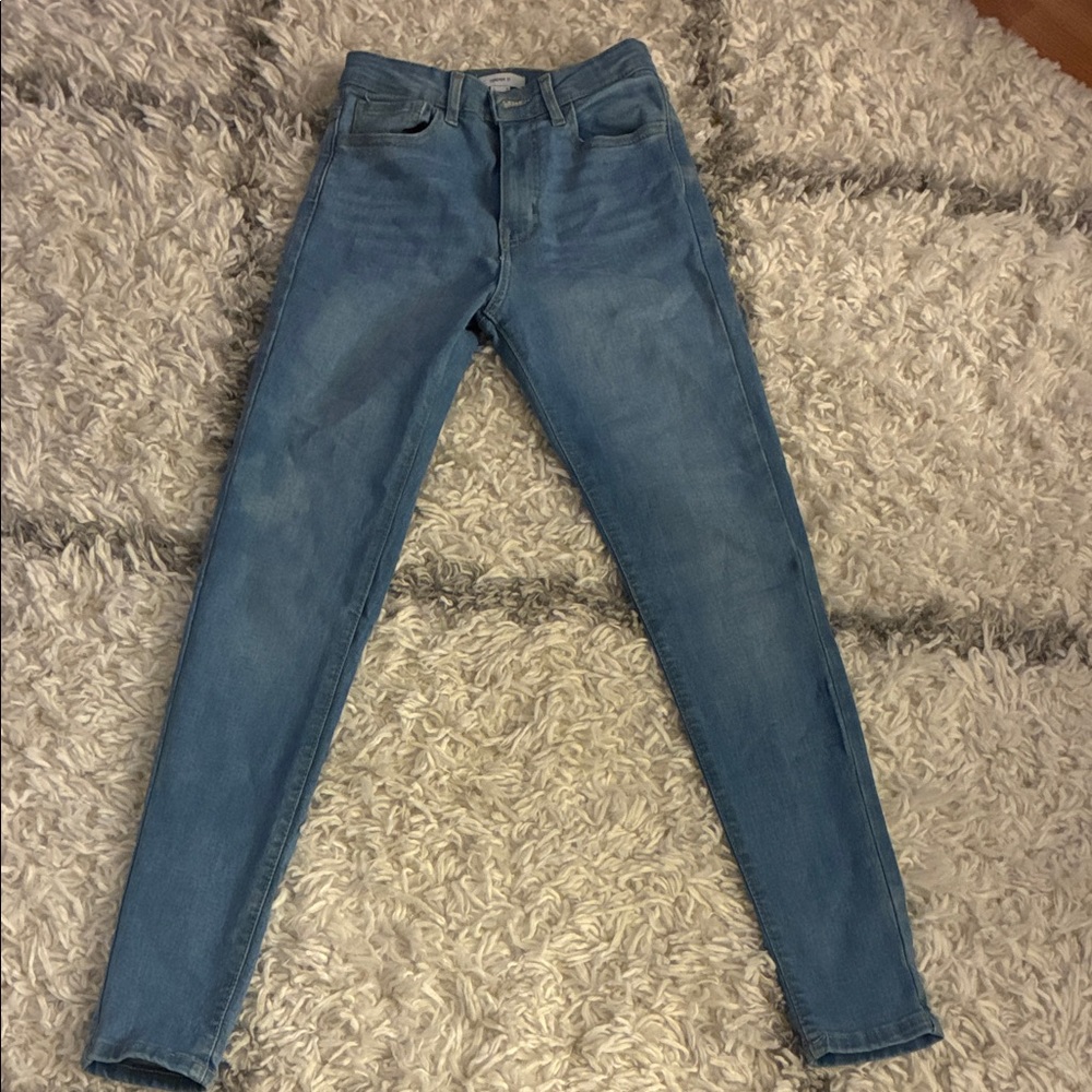 Forever 21 Light Blue Skinny Jeans